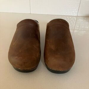 Dansko Brown Leather clogs